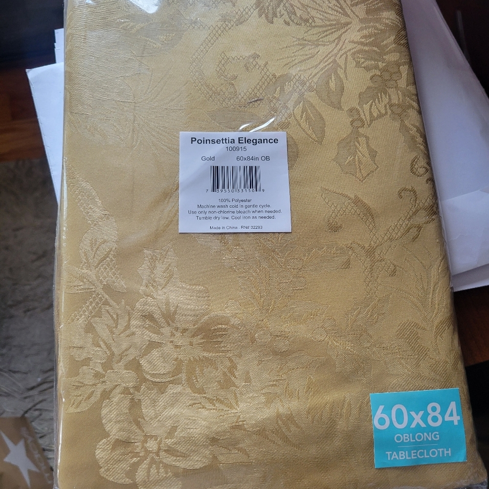 ELRENE HOME OBLONG TABLECLOTH